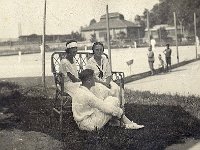 Igrališta tenisa na prostoru gdje je danas zgrada HZMO-a 1923. godine